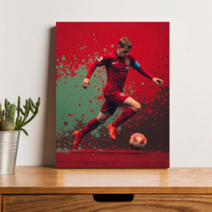British Terminal Inspirational  Foot Ball Player Poster