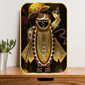 British Terminal Lord Shrinathji Nathdwara hindu religious Glossy photo paper poster