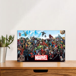 British Terminal Marvel Comics The Lineup Poster for Bedroom or Home Office