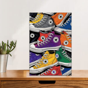 British Terminal Canvas Shoes Aesthetic Posters