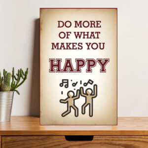 British Terminal Happy Motivational Quotes Poster Waterproof Vinyl Sticker Poster for Home Decor