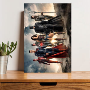 British Terminal Justice League Photo Paper Poster for Home Decor