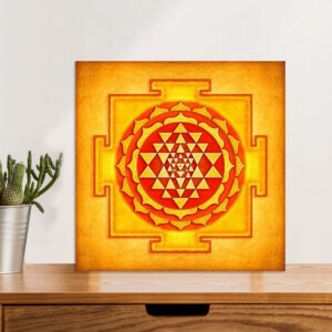 British Terminal Shree Yantra Wall Art Poster