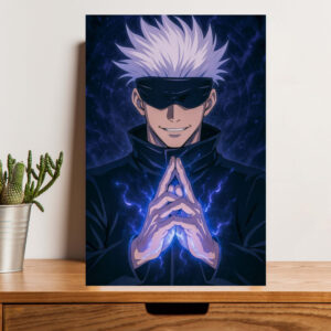 British Terminal Gojo Anime Wall Decor Poster