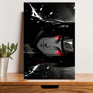 British Terminal Itachi Uchiha Wall Art Poster