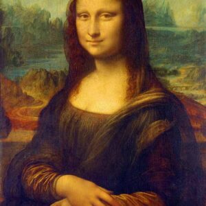British Terminal® Monalisa Painting Poster Waterproof Canvas Print for Home Decor
