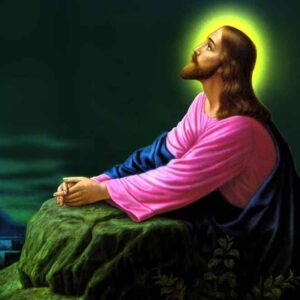 British Terminal Lord Jesus Christ Religious Painting Poster Waterproof Vinyl Sticker for Home Decor