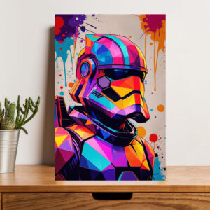 British Terminal Robot Wall Art Poster