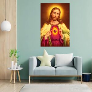 British Terminal Lord jesus christ Religious Poster Waterproof Vinyl Sticker for Home Decor