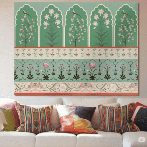 British Terminal Indian Ethnic Traditional Wall Art