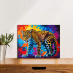 British Terminal Leopard Wall Art Poster
