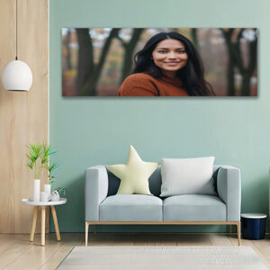 British Terminal Personalized and Customize Your Photo Upload On Canvas Painting Wall Art Print Picture digitally wrapped panoramic wooden frame
