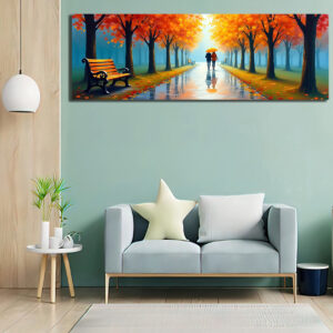 British Terminal Modern Art Canvas Print Wall Decor