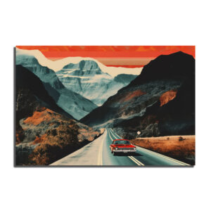 Aesthetic Car Boho Art Poster