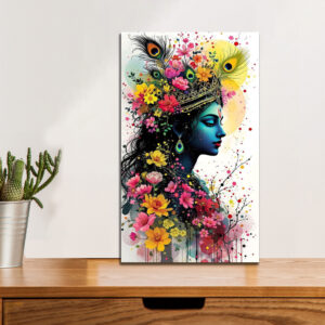 British Terminal Shree Krishna Wall Art Poster