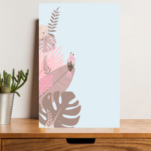 Aesthetic Boho Art Bird Wall Poster