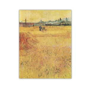 View from the Wheat Fields Wall Art Poster